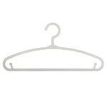 Pack de 6 perchas infantiles blancas - Imagen 3