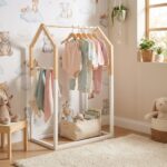 Perchero infantil con forma de casita - Imagen 2