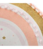 Cojín Unicornio infantil con pompones - Imagen 4