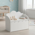 Banco de almacenaje infantil  Clouds
