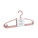 Pack de 6 perchas infantiles rosa