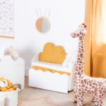 Espejo infantil de mimbre Conejito - Imagen 4