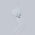 Calcetín de Navidad Deer azul - Imagen 3