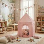 Tienda de juegos infantil Pop Up rosa - Imagen 5