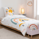 Funda nórdica infantil de cama Arc en ciel