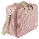 Maleta para el hospital I Love Vichy rosa - Imagen 2