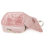 Maleta para el hospital I Love Vichy rosa - Imagen 3