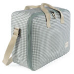 Maleta para el hospital I Love Vichy verde - Imagen 5