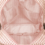Mochila maternal I Love Vichy rosa - Imagen 13