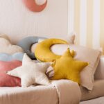 Cojín infantil estrella beige - Imagen 5
