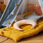 Alfombra de juegos infantil Berlingot mostaza - Imagen 3