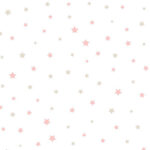Papel pintado infantil Stars rosa