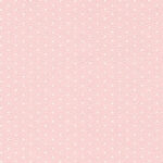 Papel pintado infantil topitos blancos fondo rosa