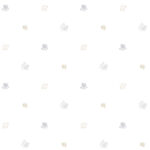 Papel pintado infantil Footsteps gris y beige
