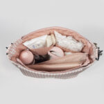 Bolso canastilla I Love Vichy rosa - Imagen 2