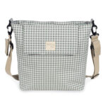 Bolso canastilla I Love Vichy verde