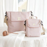 Bolso canastilla I Love Vichy rosa - Imagen 6