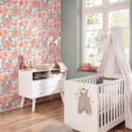 Papel pintado infantil Rose terracota - Imagen 2
