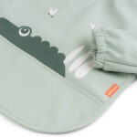 Babero con mangas Croco verde - Imagen 4