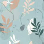Papel pintado Young & Free - Be Yourself azul