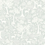 Papel pintado Poetic Forest azul cielo