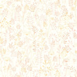 Papel pintado Wild Garden rosa nude