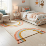 Alfombra infantil Arco Iris 100x150cm - Imagen 3