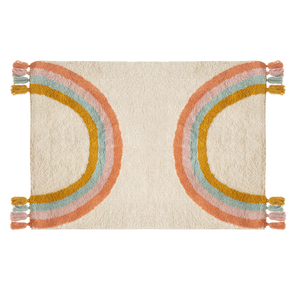 194012_DEB1 Alfombra infantil Arco Iris 100x150cm - Imagen 1