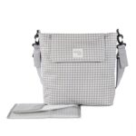 Bolso canastilla I Love Vichy Gris - Imagen 8