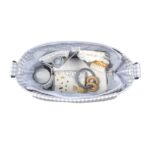 Bolso canastilla I Love Vichy Gris - Imagen 10