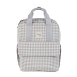 Mochila maternal I Love Vichy Gris - Imagen 9