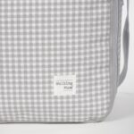 Maleta para el hospital I Love Vichy Gris - Imagen 10
