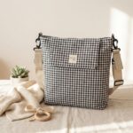 Bolso Canastilla I Love Vichy Negro - Imagen 2