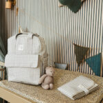 Cambiador de viaje I Love Vichy Gris - Imagen 6