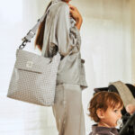 Bolso canastilla I Love Vichy Gris - Imagen 5