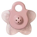 Mordedor de agua con sonajero Star Pink
