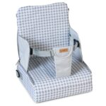 Trona portable Vichy gris