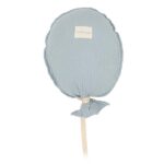 Cojín en forma de globo Matalase azul grisáceo