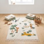 Alfombra infantil rectangular Jungla - Imagen 2