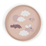 Plato Happy Clouds rosa