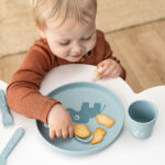 Plato Elphee azul - Imagen 2