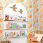 Papel pintado Let´s go Girls Marguerite amarillo azul - Imagen 3