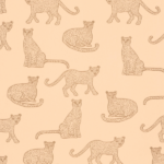 Papel pintado Let´s go Girls Lea oro rosa envejecido