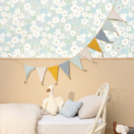 Papel pintado Let´s go Girls Flora azul - Imagen 2