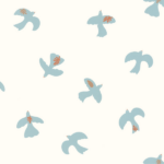 Papel pintado Let´s go Girls Colombe azul cielo