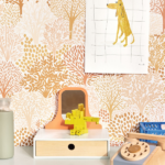 Papel pintado Let´s go Girls Alice rosa blanco - Imagen 2