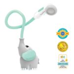 Ducha bañera elefante turquesa - Imagen 7