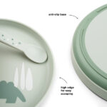 Plato Croco verde - Imagen 5