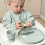 Plato Croco verde - Imagen 2