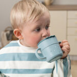 Taza puntos Happy Clouds azul - Imagen 2